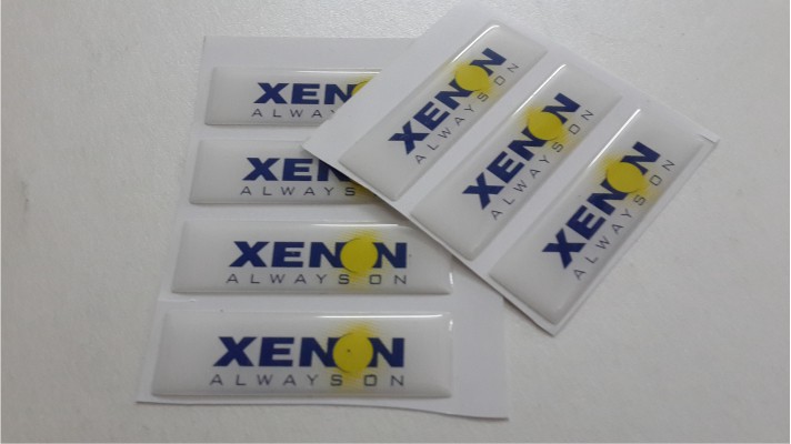 PU Coated Dome Labels - 01